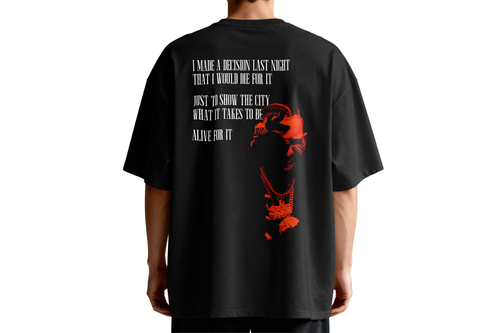 Drake - 9 Oversized Tee