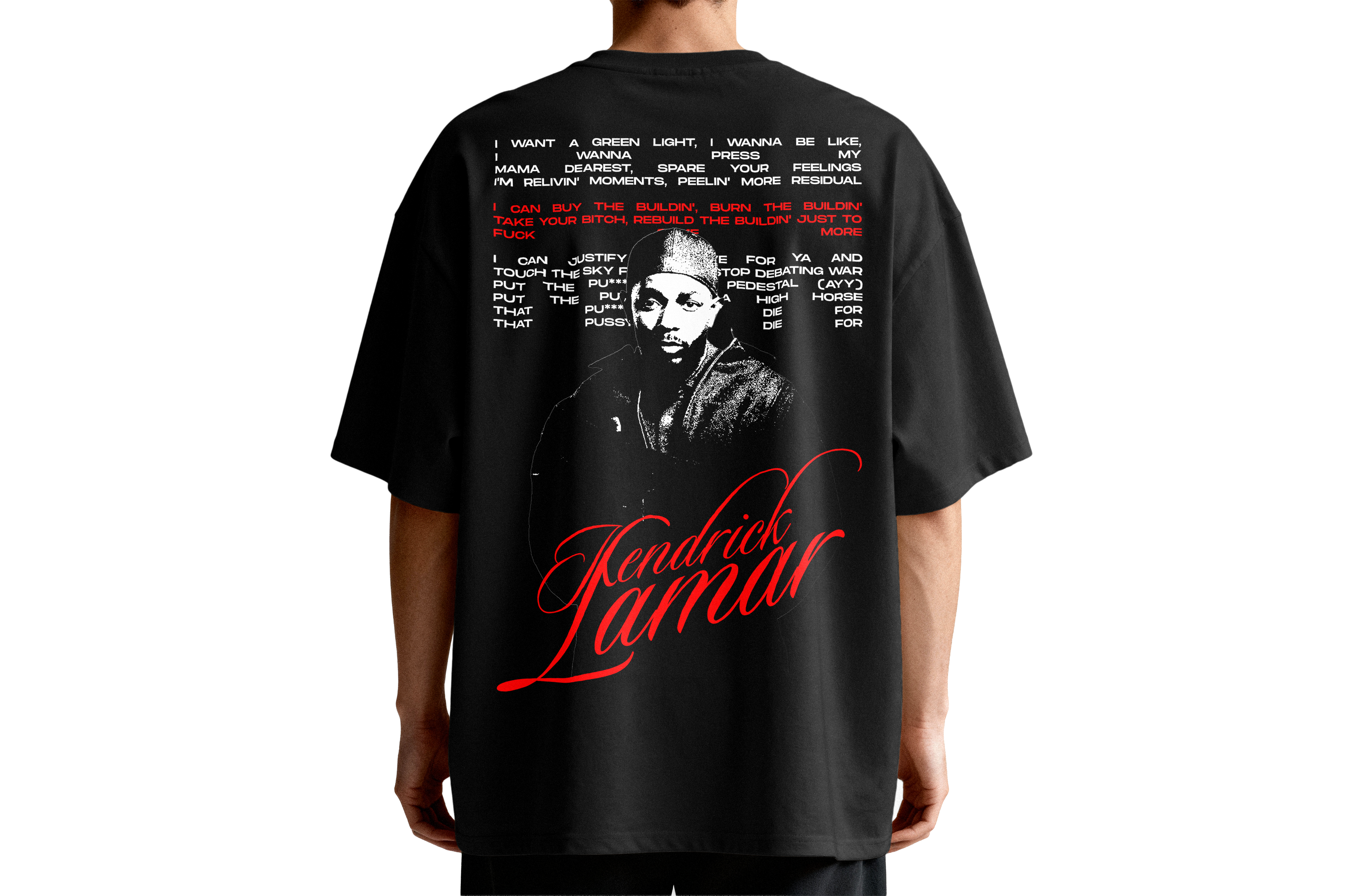 Kendrick Lamar - Goosebumps Oversized Tee