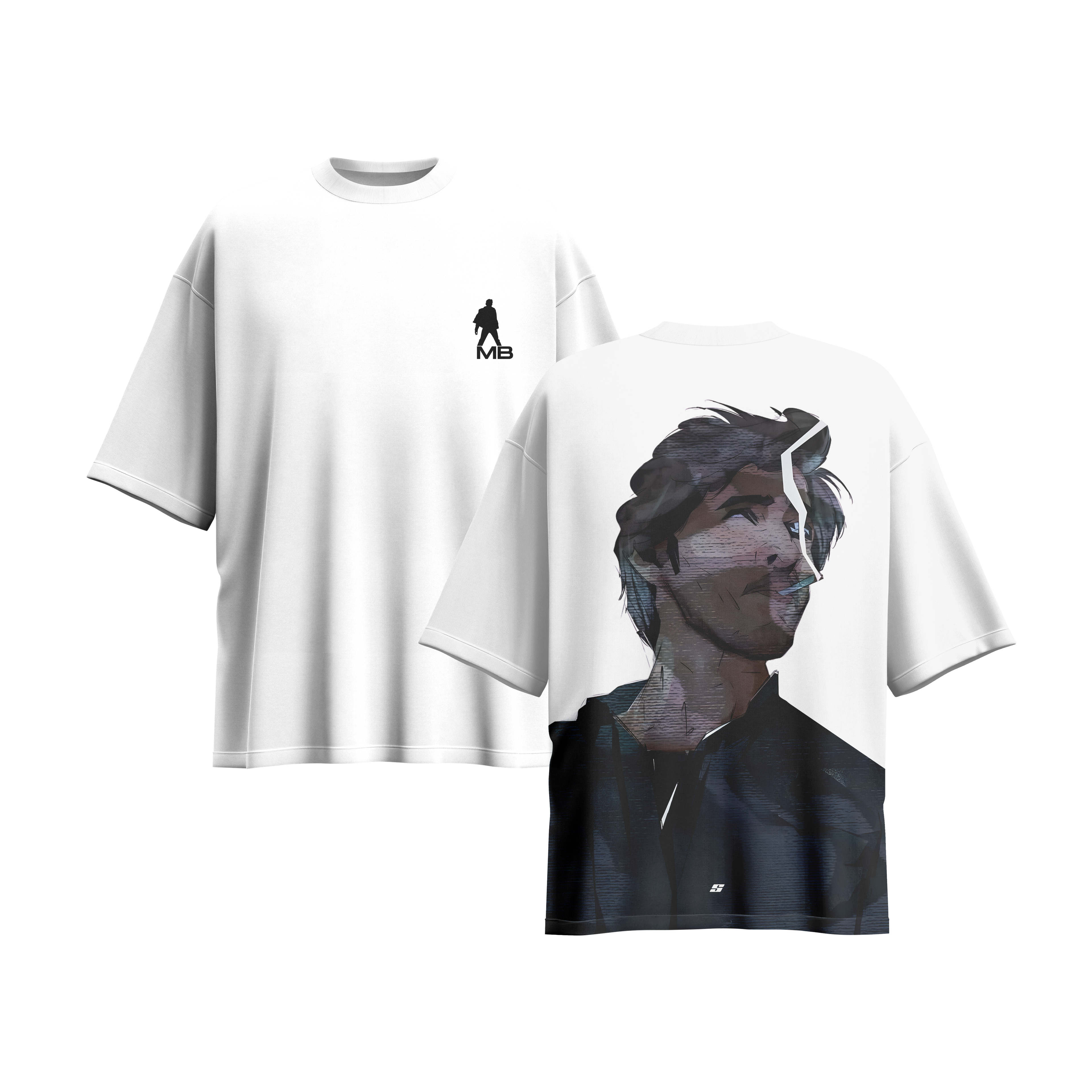 Mahesh Babu Artwork Oversized Tee
